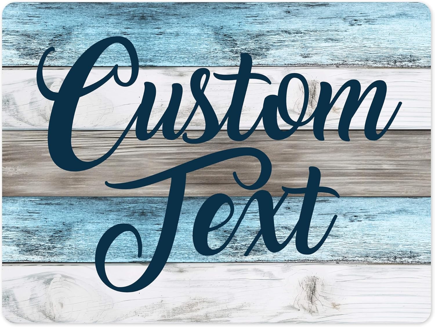 Custom Street Sign with 11 Font Colors and 22 Sizes Available
