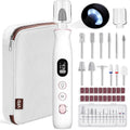 Electric Nail Drill Cordless 2000 mAh Rechargeable Portable Kit - 10