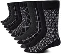 Tommy Hilfiger Mens Dress Socks 10 Pack - Comfortable Everyday Crew