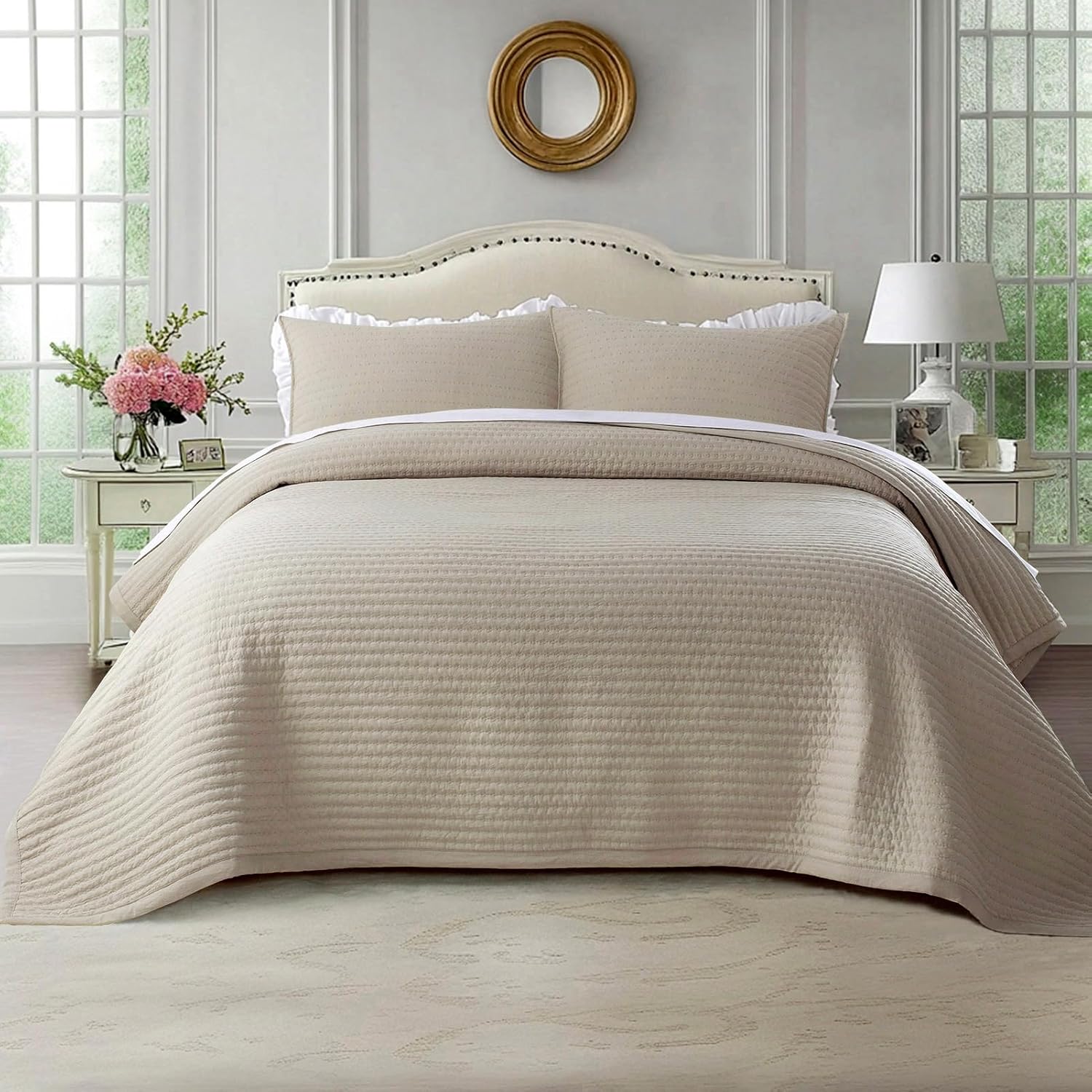 KASENTEX Queen XL Quilt Set for All-Season Comfort and Style