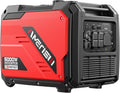 Portable Inverter Generator 5000W - Quiet, CO-Sensing Backup