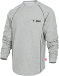 FR Shirts for Men Mid-Weight Cotton Crew T-Shirt NFPA2112 CAT2