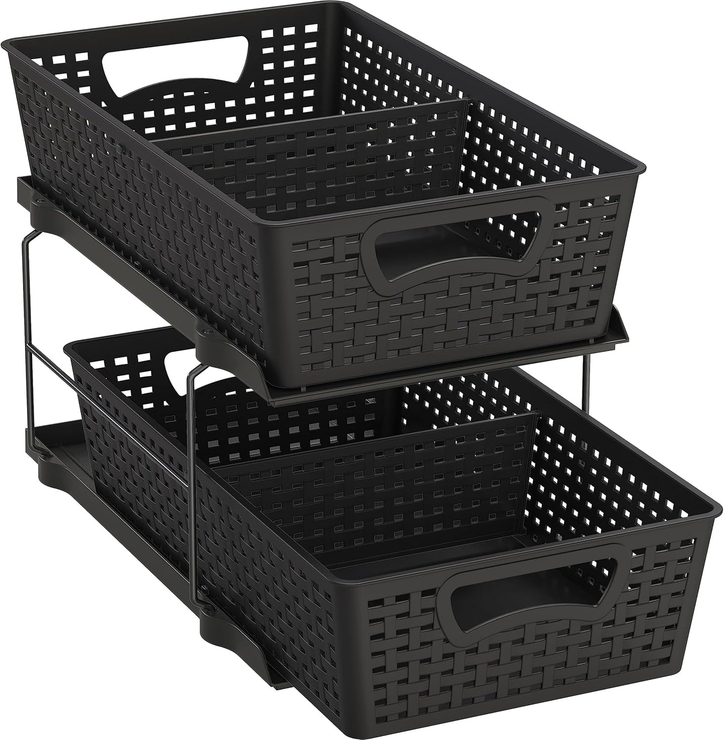 2 Tier Bathroom Organizer Tray - Maximize Storage