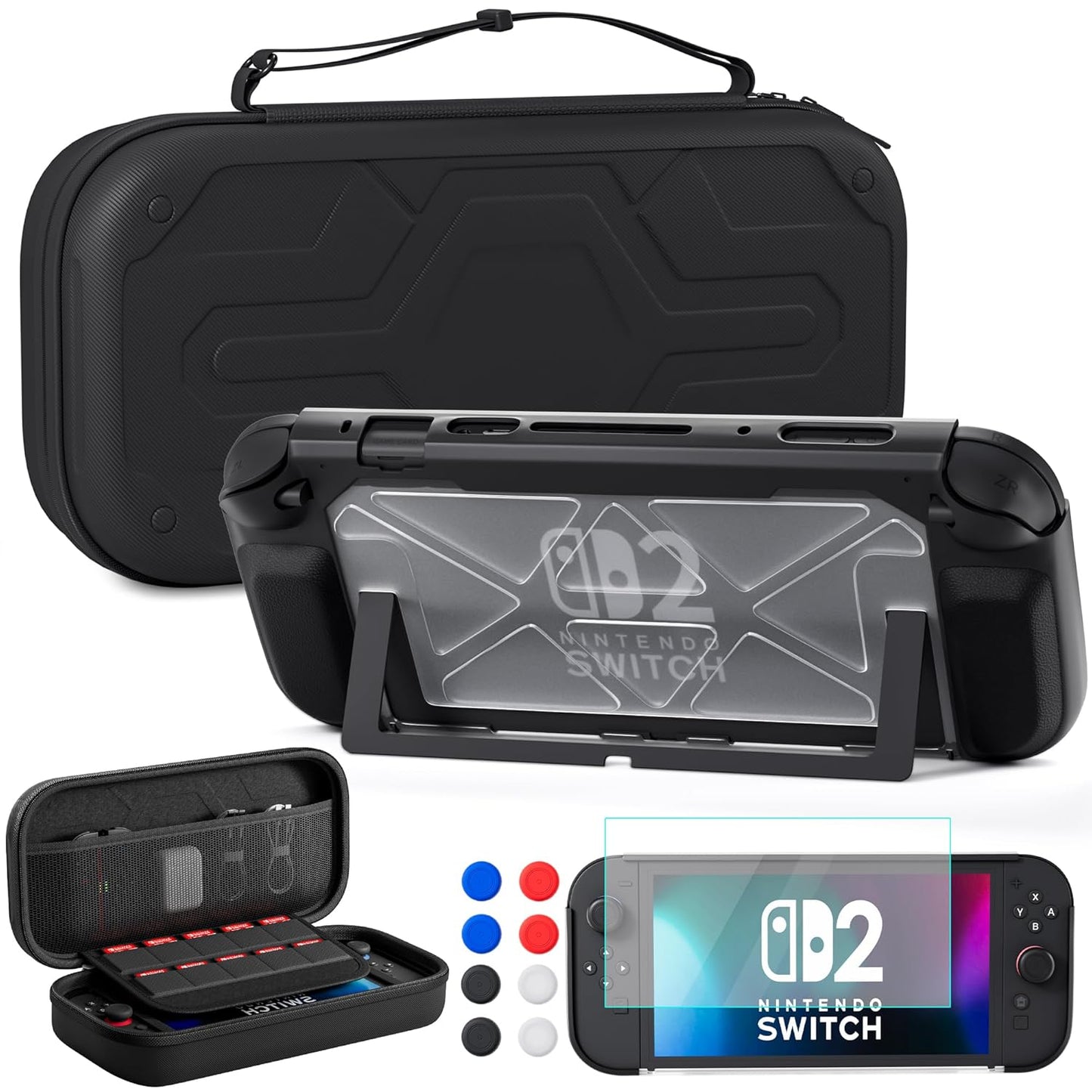 RHOTALL Carrying Case for Nintendo Switch 2: Ultimate Protection