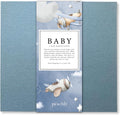 Peachly Baby Boy Memory Book - Simple First Year Keepsake