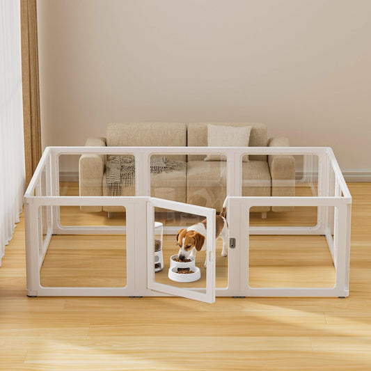 Citylife Dog Playpen with Door for Indoor and Outdoor Use