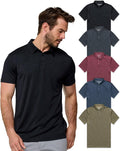 Performance Dri Fit Polo Shirts for Men S-4XL - Quick Dry Active Polo