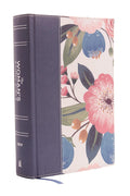 NIV The Woman's Study Bible Cloth over Board Blue Floral Design