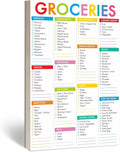 90 Sheets Fastcheck Grocery List Magnet Pad 6x9 - Fridge Ready