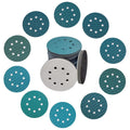 5 in 8 Hole Rhombus Diamond Sanding Discs 140PCS - Faster Dust-Free