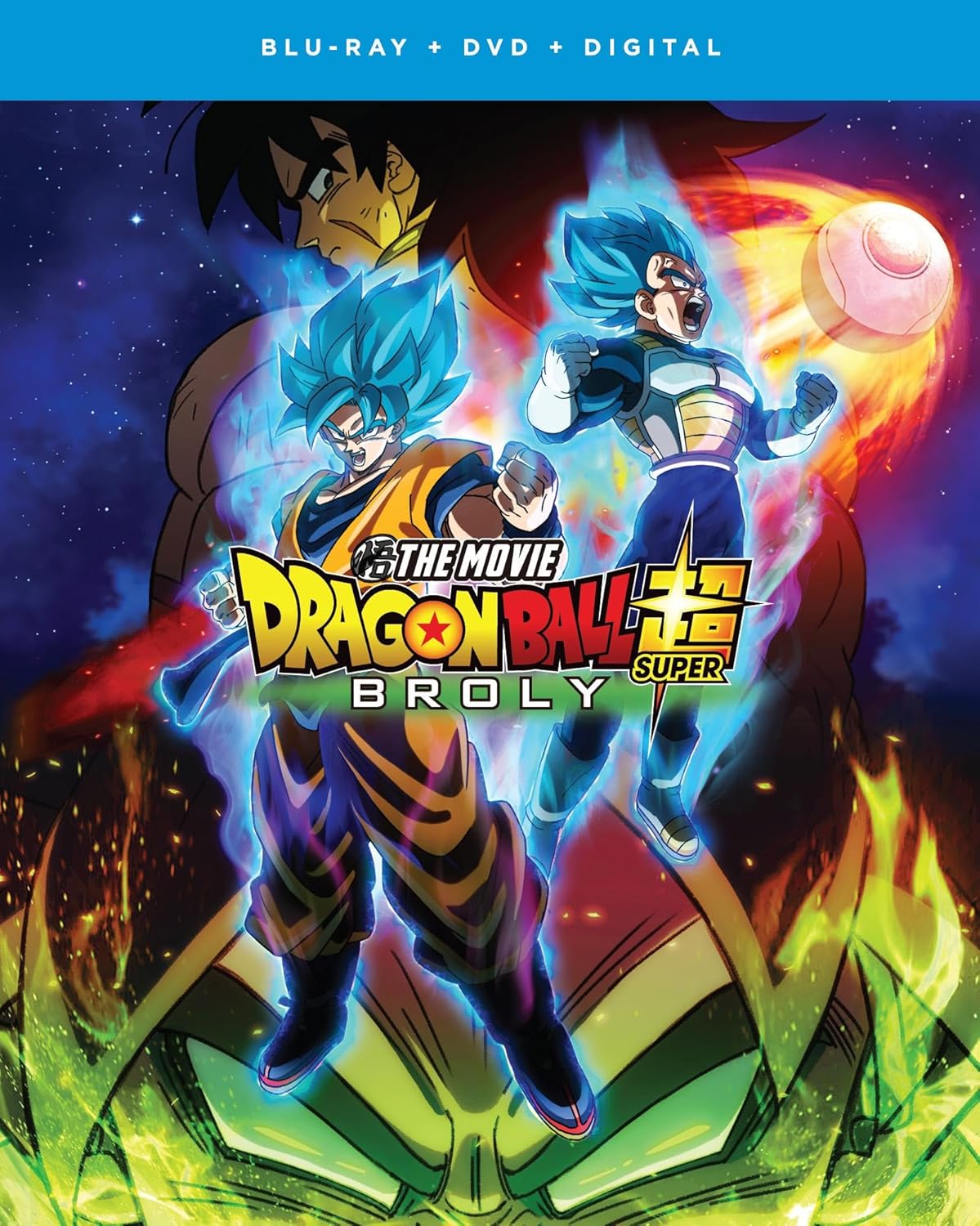Dragon Ball Super: Broly - The Movie Blu-ray for Epic Action Fans