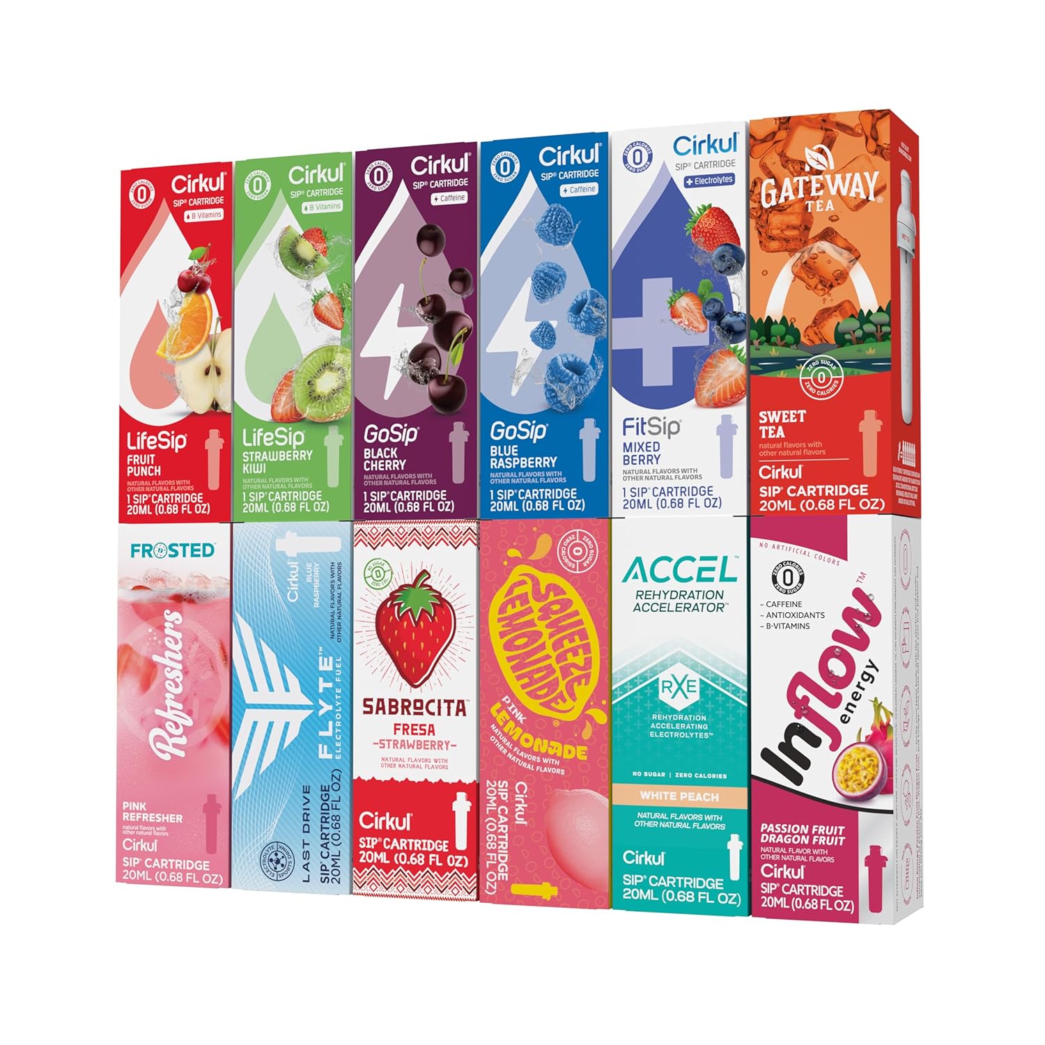 Cirkul Fan Favorite Bundle with 12 Flavor Cartridges Review
