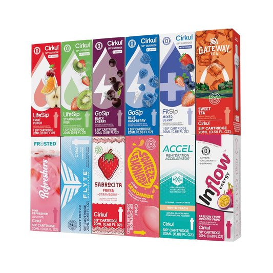 Cirkul Fan Favorite Bundle with 12 Flavor Cartridges Review