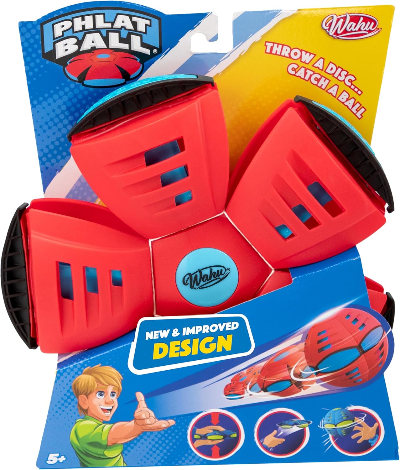 Wahu Phlat Ball: Collapsible Flying Saucer Toy