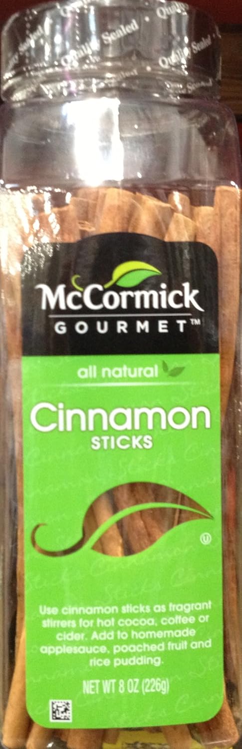 McCormick Gourmet Collection Cinnamon Sticks 8oz for Baking