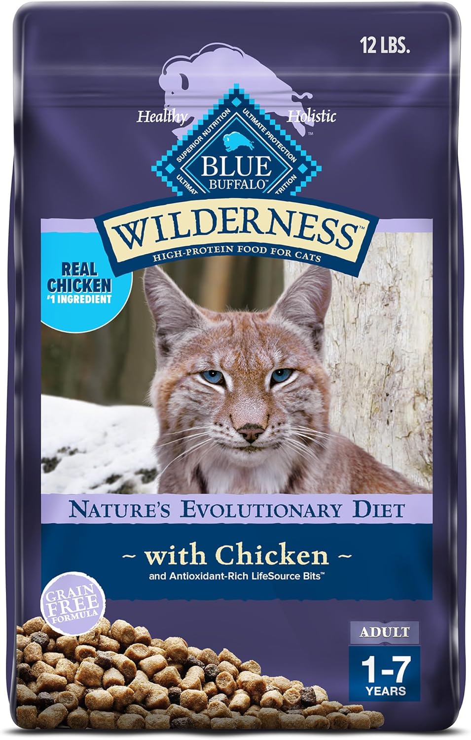 Blue Buffalo Wilderness Natural Adult Dry Cat Food Review