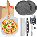 Premium 7Pcs Pizza Peel Set for Perfect Homemade Pizzas
