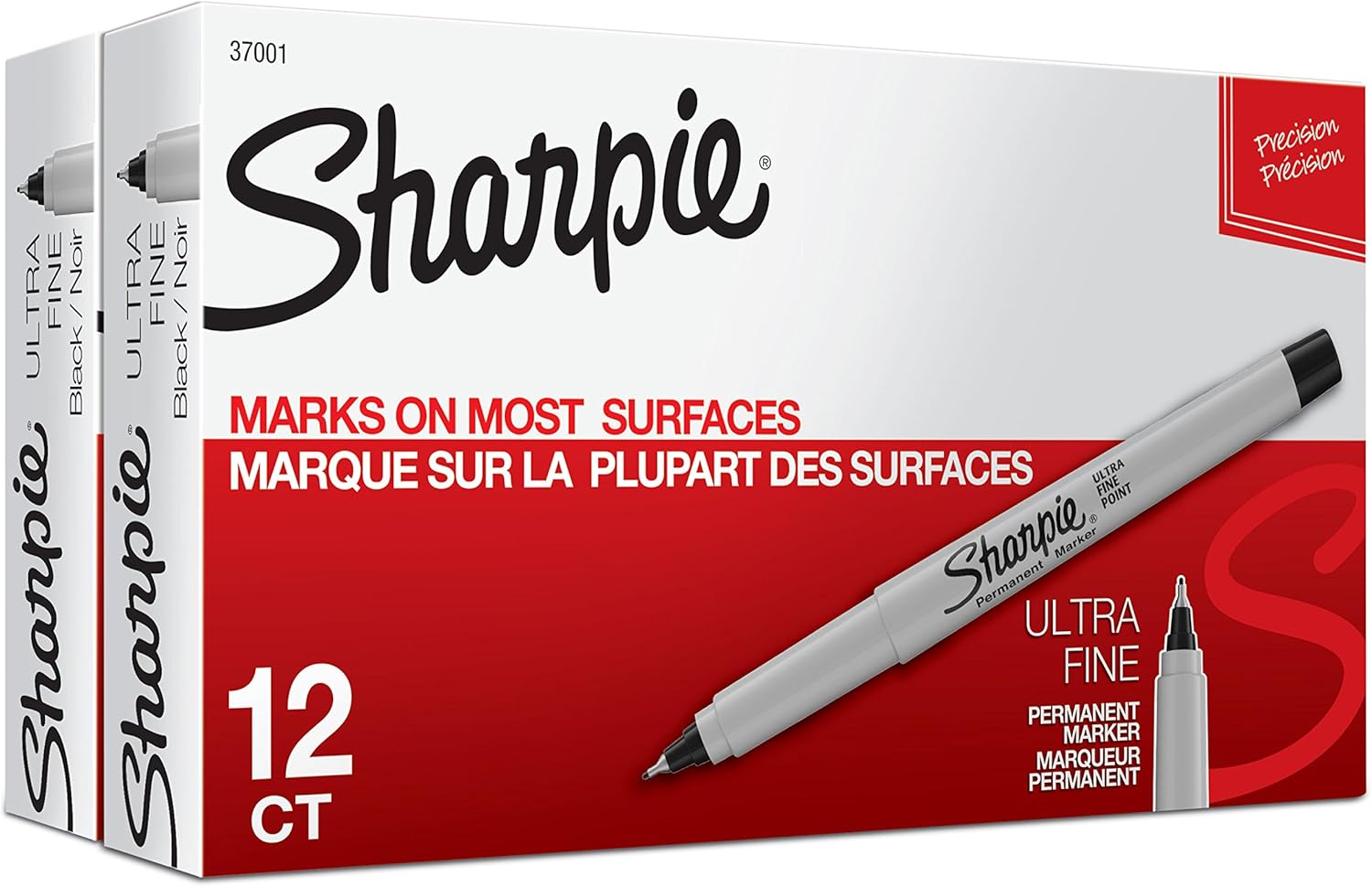 Sharpie Permanent Markers Ultra-Fine Point Black 24-Count Review