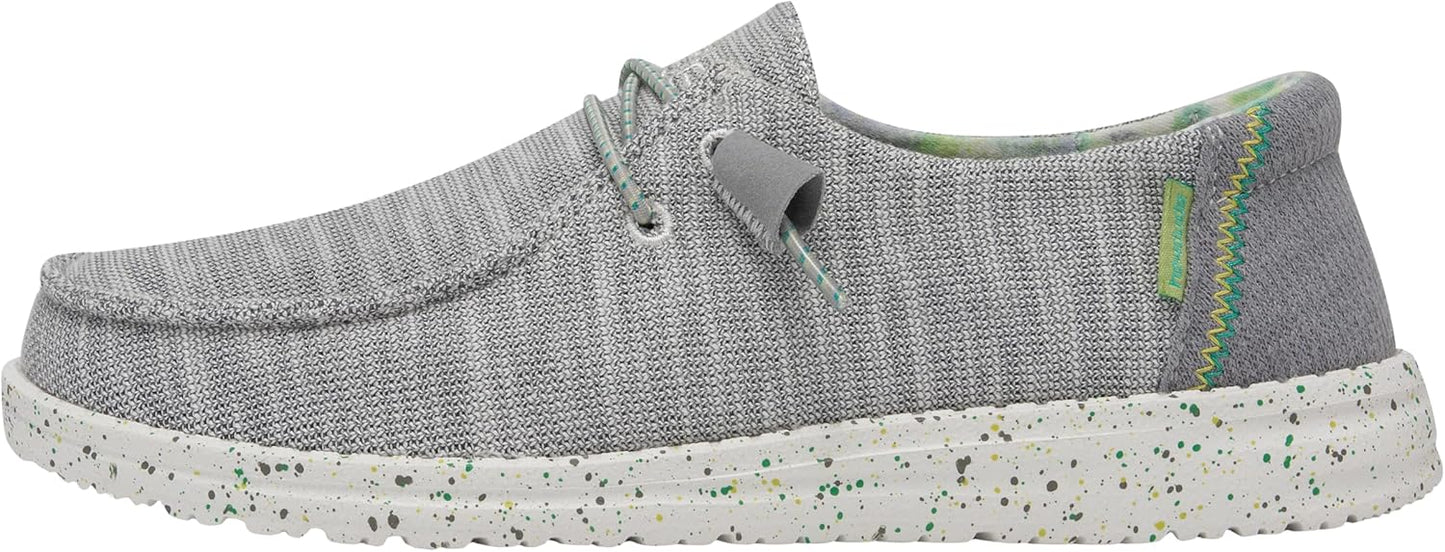 HEYDUDE Women's Wendy Canvas Slip-on Loafers for Comfort