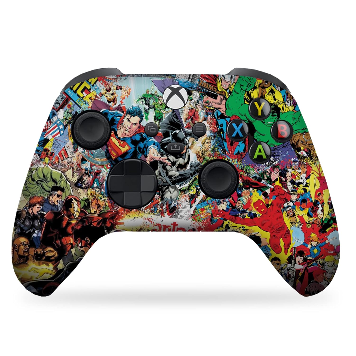 Custom X-box Controller Wireless with Unique Hydro-Dip Design