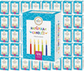 Menorah Candles Chanukah Candles 44 Colorful Hanukkah Candles - Bright