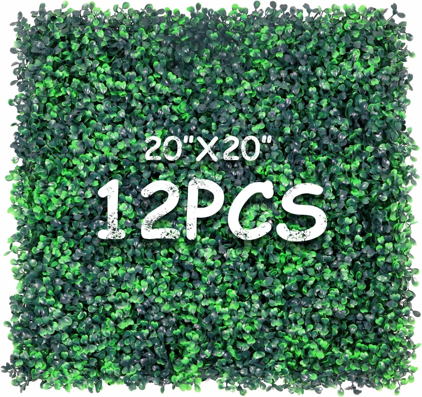 Artificial Hedge Boxwood Panels for Indoor and Outdoor Decor