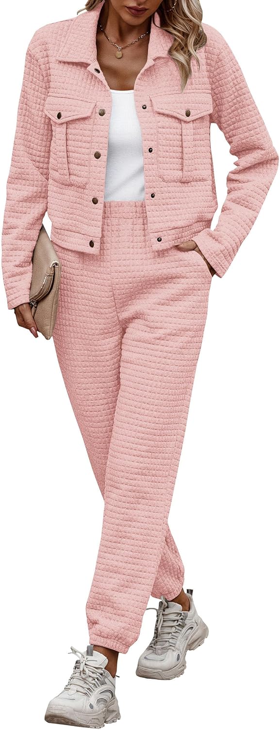 PRETTYGARDEN Womens Two Piece Sets for Fall 2025 Fashion