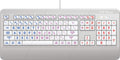Azio Vision Mac USB-C Keyboard - Backlit Large Print for Mac