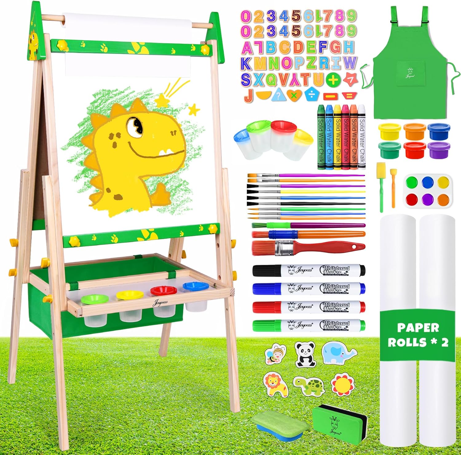 Joyooss Art Easel for Kids - Double Sided Creativity Hub