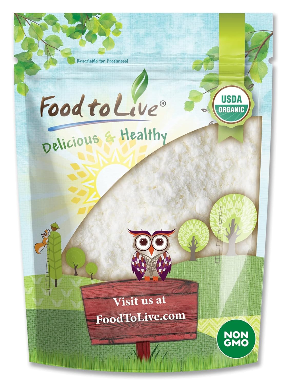 Organic Coconut Milk Powder for Dairy-Free and Keto Diets