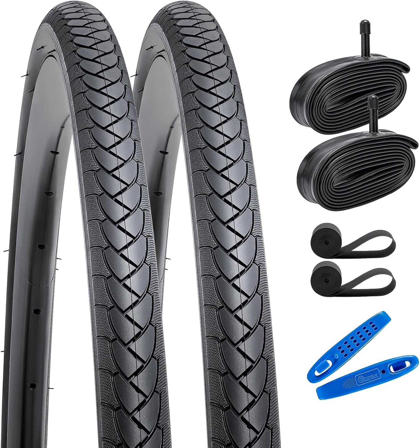 YUNSCM 27X1 1/4 Bike Tires - Durable and Reliable Performance