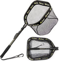 Floating Fishing Net - Foldable Rubber Coating Landing Net for Catch