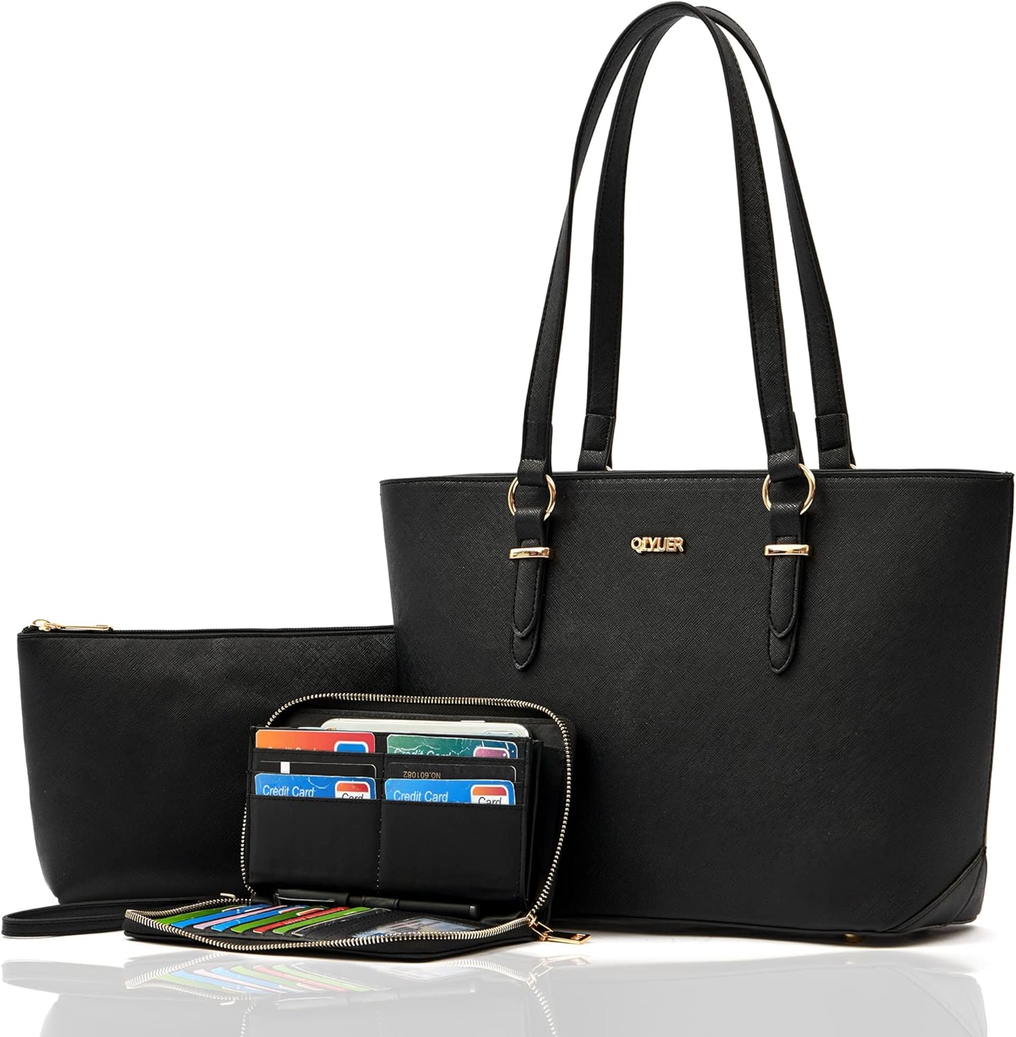 Stylish Purses And Wallets Set For Women Work Tote Handbags
