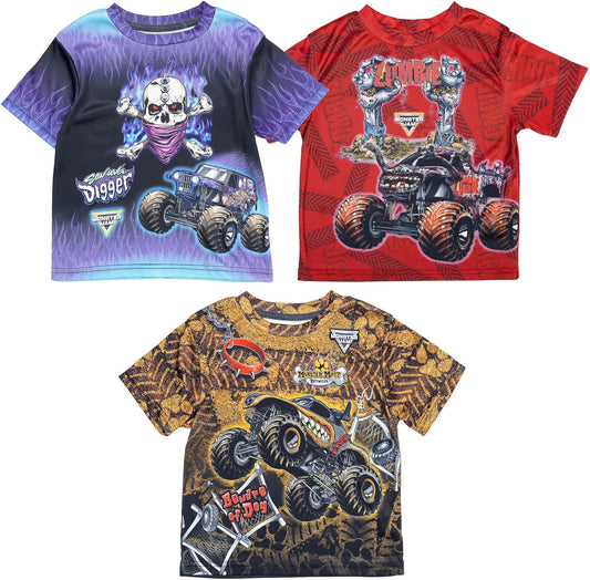 Monster Jam T-Shirts for Kids: Grave Digger, El Toro Loco & More