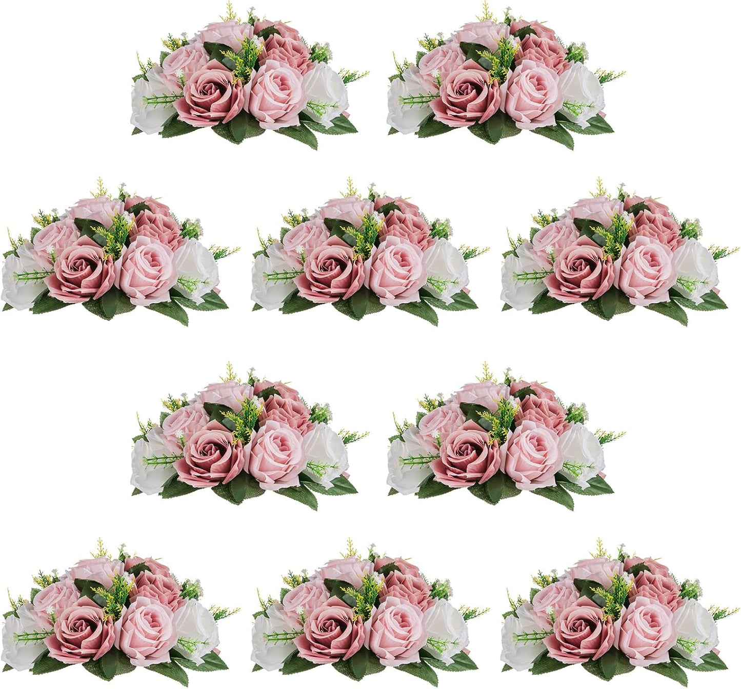 NUPTIO Flower Balls for Wedding Centerpieces - 10 Pcs