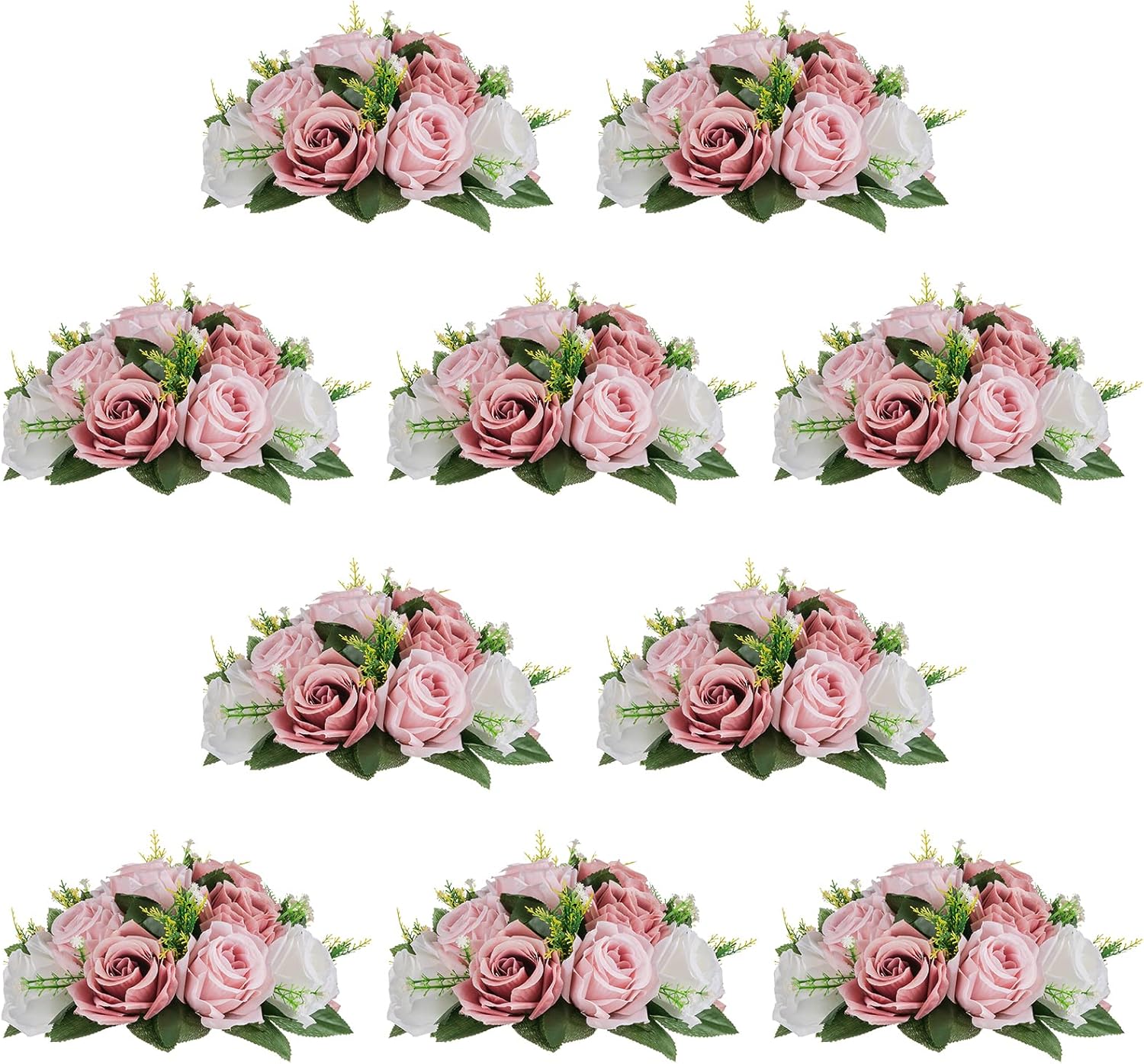 NUPTIO Flower Balls for Wedding Centerpieces - 10 Pcs