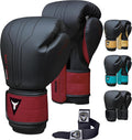 Mytra Fusion Boxing Gloves with Free Hand Wraps - Durable Training