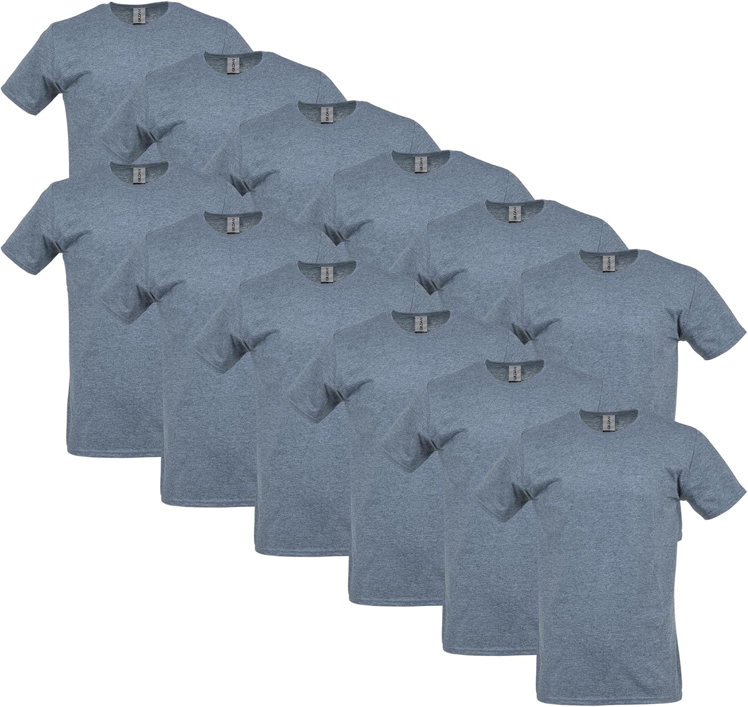 Gildan Adult Softstyle Cotton T-Shirt Multipack for Comfort