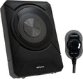 Alpine PWE-S800 8in Compact Powered Subwoofer Enclosure - Underseat