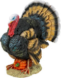 North American Turkey Statue, full color Small - Detailed Garden