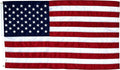 3x5 Nylon American Flag Made in USA - Heavy-Duty Outdoor