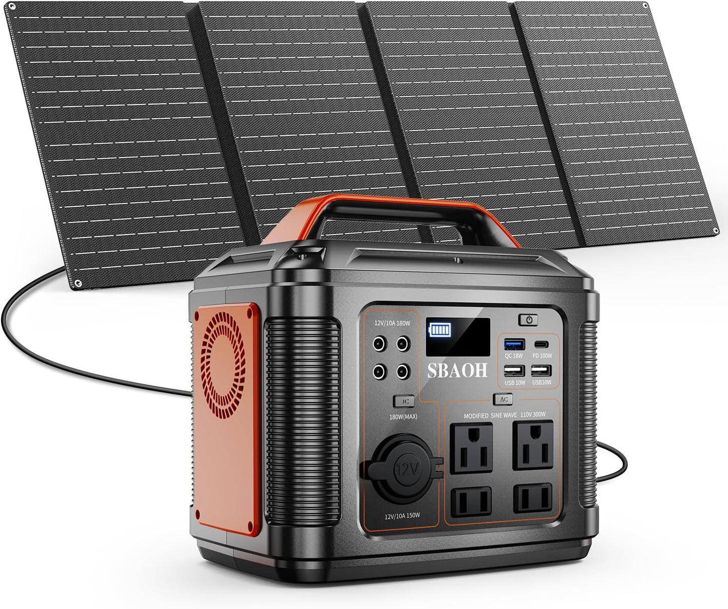 300W Portable Power Station: Charge Anywhere!