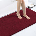 Smiry Luxury Chenille Bathroom Rug 59x35 - Extra Soft Absorbent