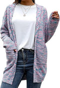 GRECERELLE Women's Loose Open Front Chunky Knit Cardigan - Cozy