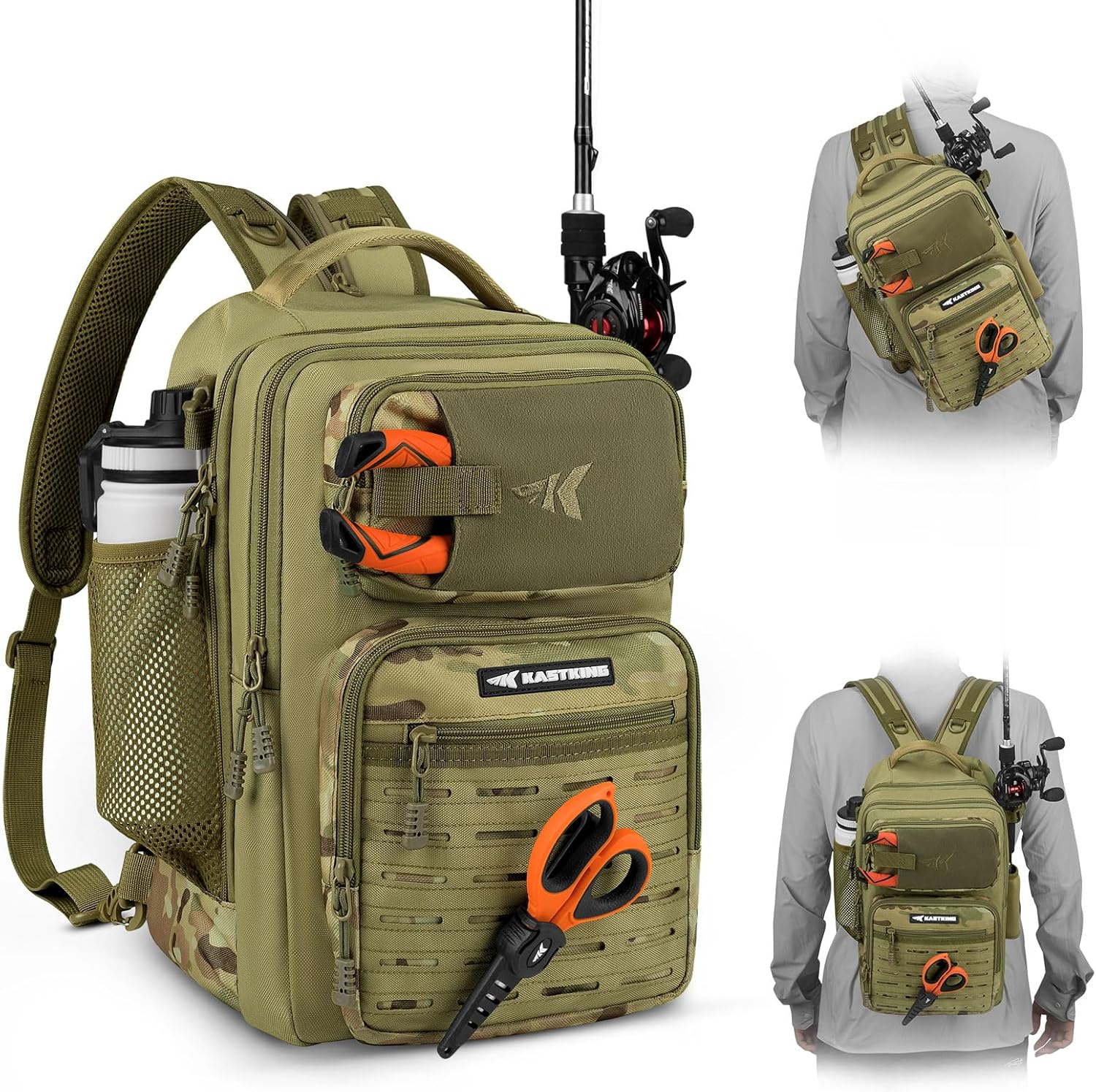 KastKing BlowBak Tactical Sling Bag - Organize Your Fishing Gear!
