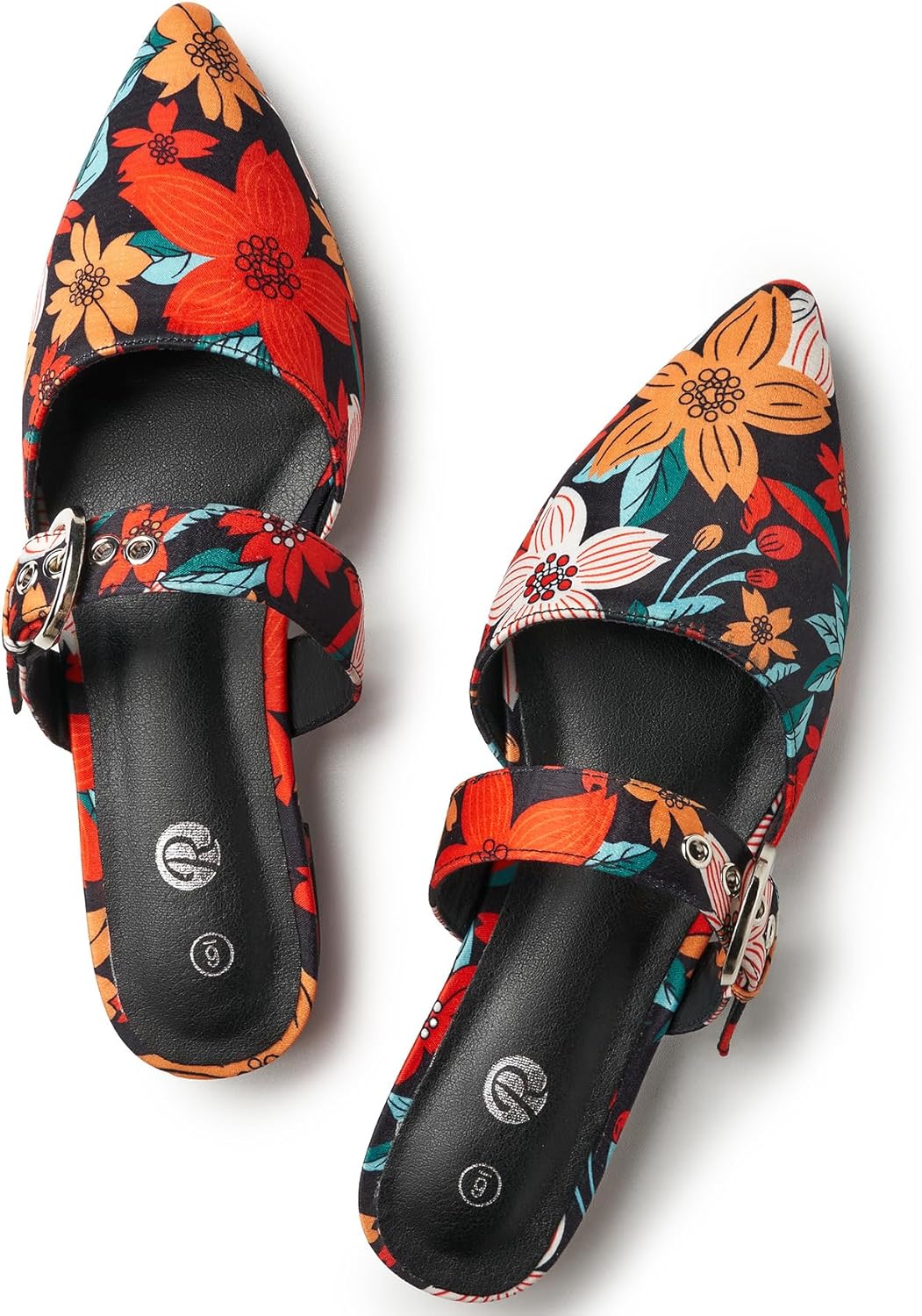 Rekayla Mules for Women with Adjustable Strap and Unique Design