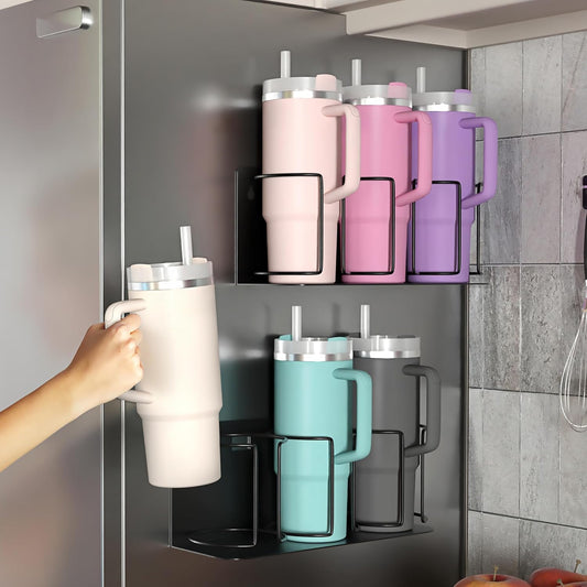 Tumbler Cup Organizer for 20oz 30oz 40oz Cups - 2-Pack