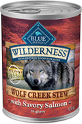 Blue Buffalo Wilderness Wolf Creek Stew Hearty Salmon Stew - High