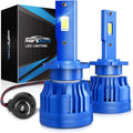 Marsauto D2S D2R LED Bulbs 6000K Cold White - High Output Fog Light