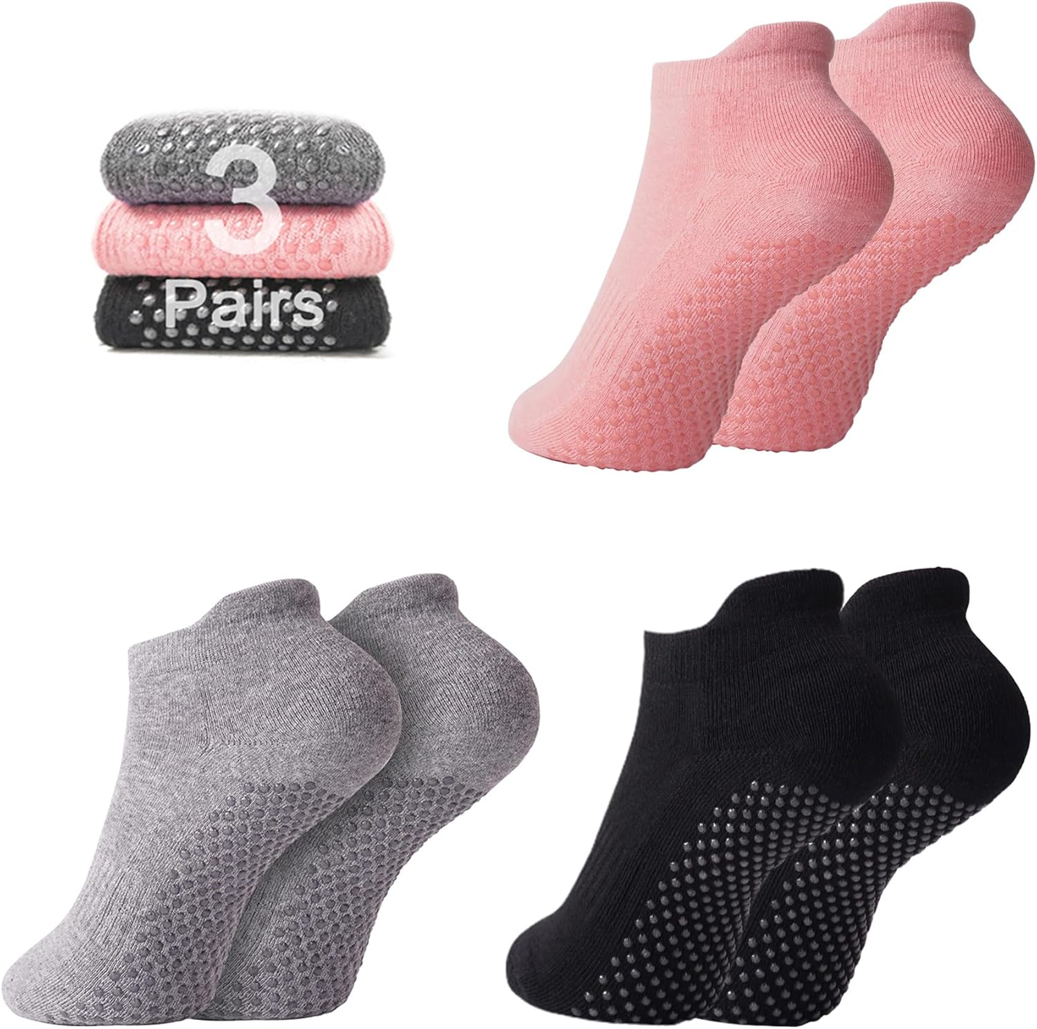 Non-Slip Grip Socks - Enhance Performance